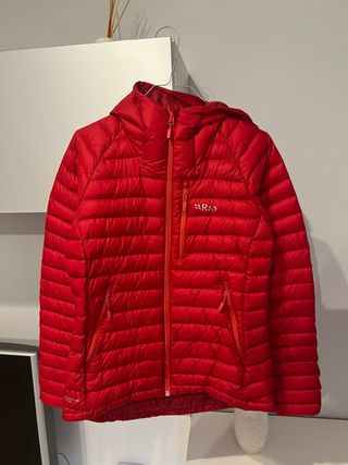 Chaqueta Rab Microlight Alpine Mujer Roja