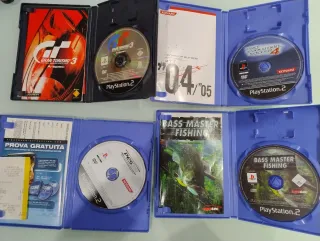 PlayStation 2 Nera con 6 Giochi