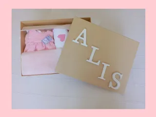 Baby shower Saco de invierno para bebé rosa