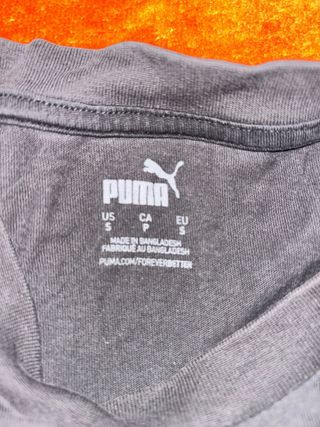 Camiseta Puma Negra Talla S