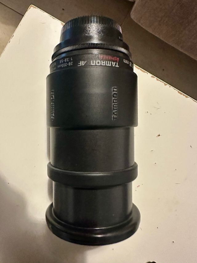 Objetivo Tamron AF 28-200mm Ø 72mm