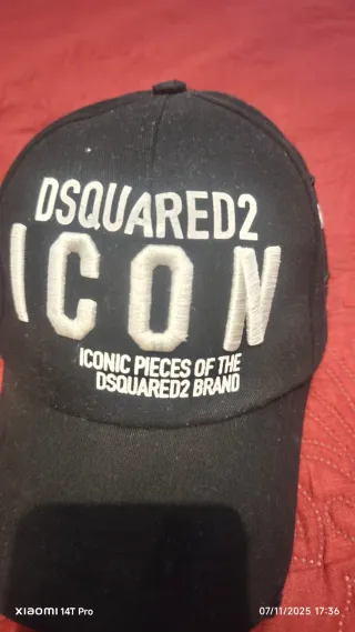 Gorra DSQUARED2 ICON Negra