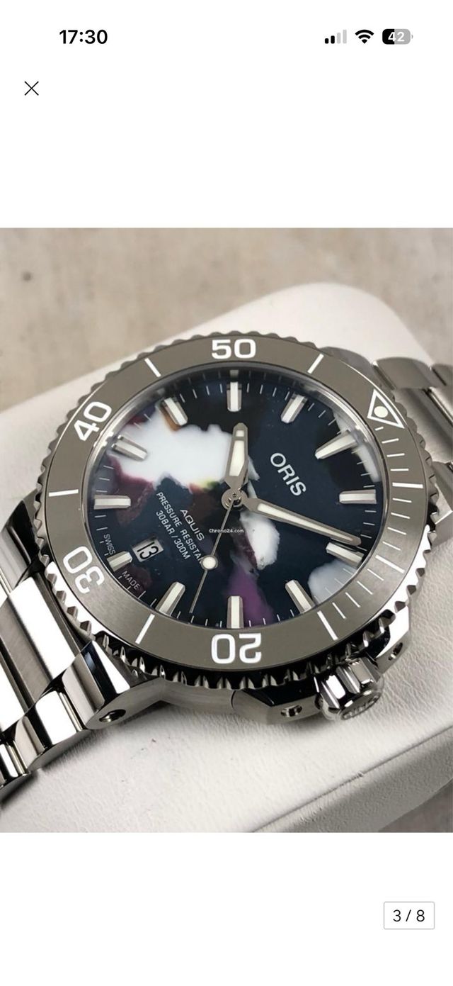 Oris Aquis Date Upcycle (full set)