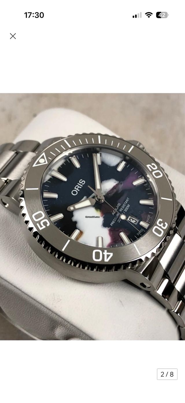 Oris Aquis Date Upcycle (full set)