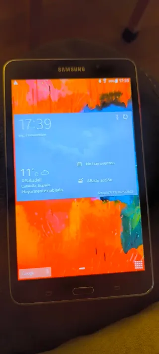 Samsung SM-T230 Tablet Negra 8GB