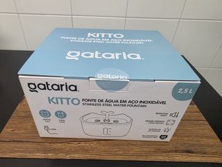 Fonte de água KITTO em aço inoxidável