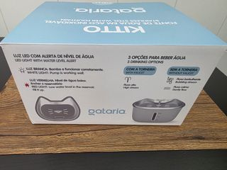 Fonte de água KITTO em aço inoxidável