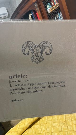 Tovaglietta Victionary Villa d'Este Ariete