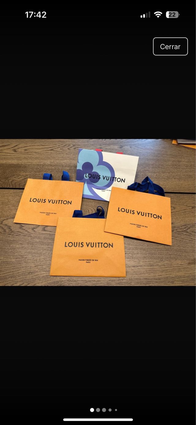 4 Bolsas Pequeñas Louis Vuitton Originales