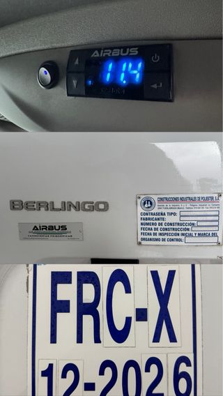 Citroen Berlingo 2020 /100cv / 147 KMS / ISOTERMO