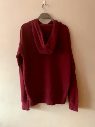 Sudadera Nike con capucha granate Talla S