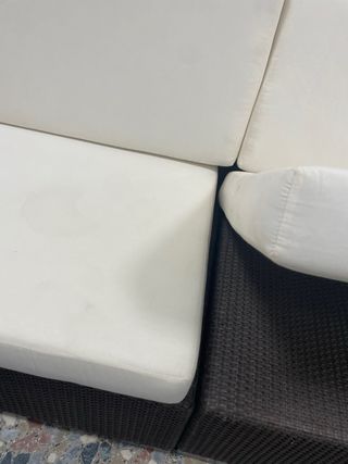 Conjunto Muebles Jardín Sofá Sillas y Mesas