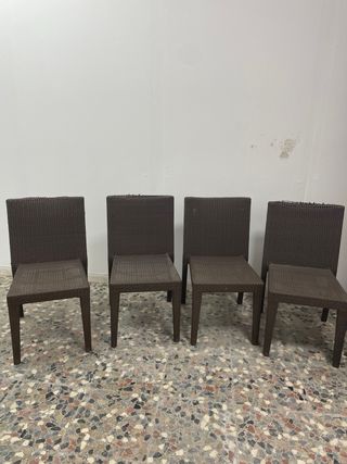 Conjunto Muebles Jardín Sofá Sillas y Mesas