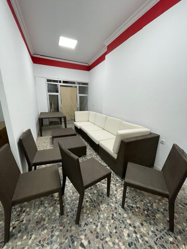 Conjunto Muebles Jardín Sofá Sillas y Mesas