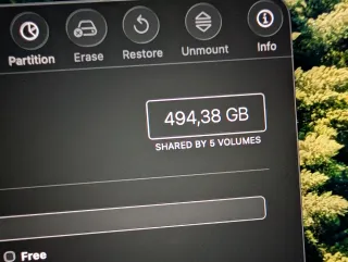 MacBook Air 13" M2 de color plata