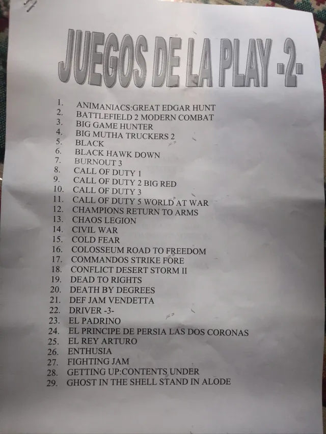 Consola PlayStation 2 Plata + 87 Juegos