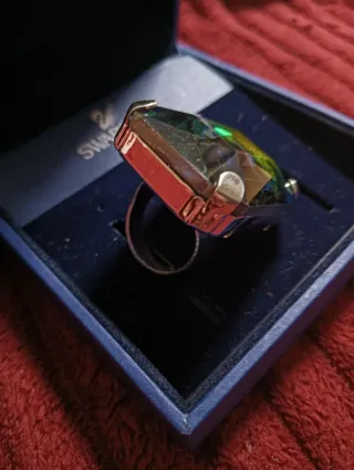 Anillo ELEMENTS Swarovski ,Cristal Gigante