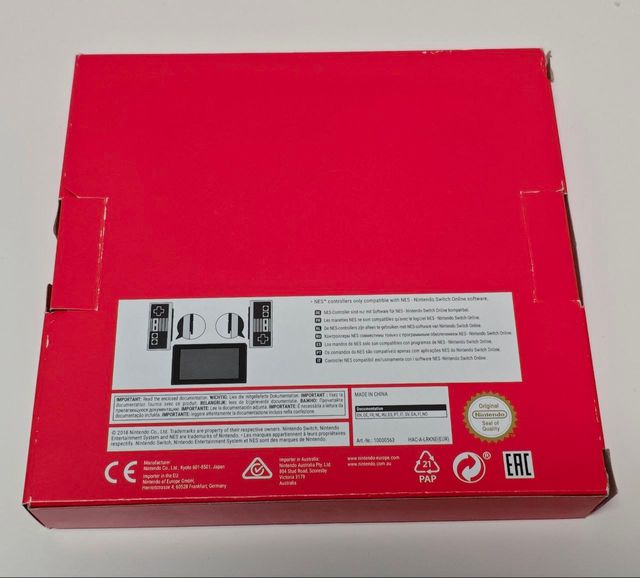 Mando Nintendo Switch Online NES - Nunca usados