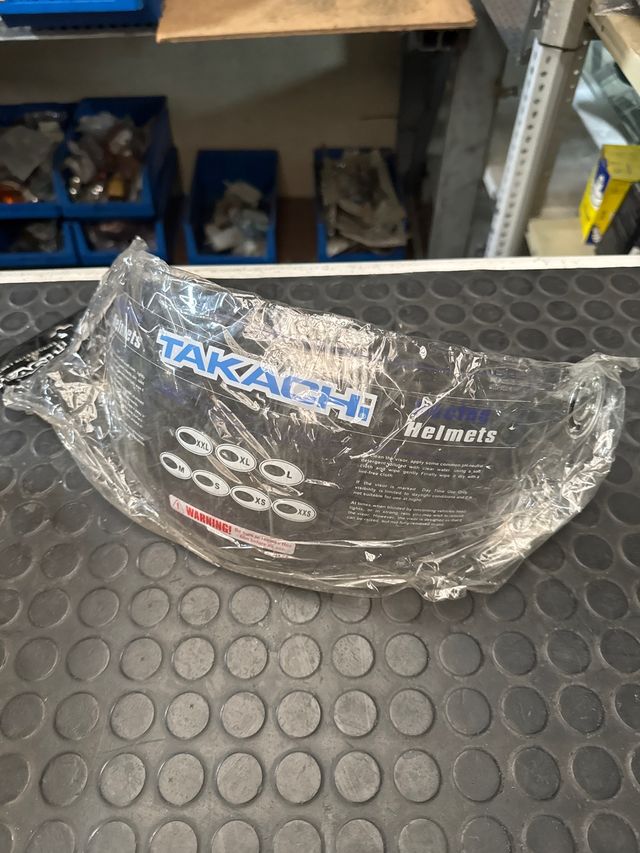 Visera Casco Takachi Nueva