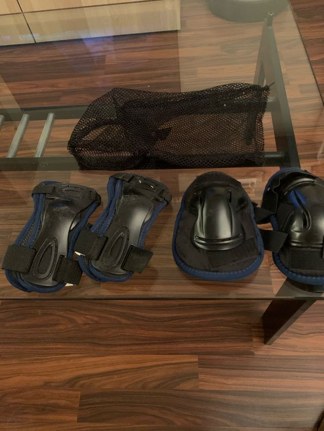 Protecciones rodillas y muñecas