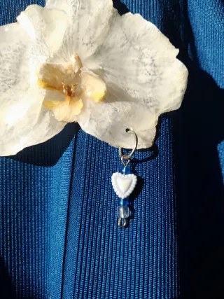 Colar 'Adorno' com Orquídea Preservada