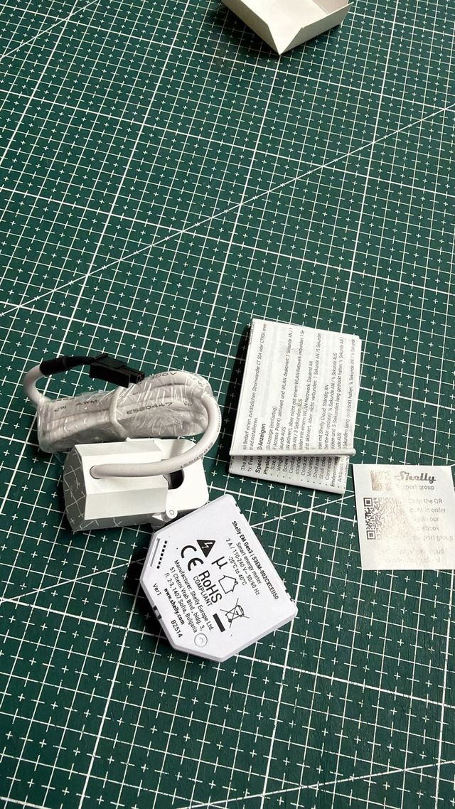 Shelly EM Gen3 + Pinza 50A - Misuratore di energia