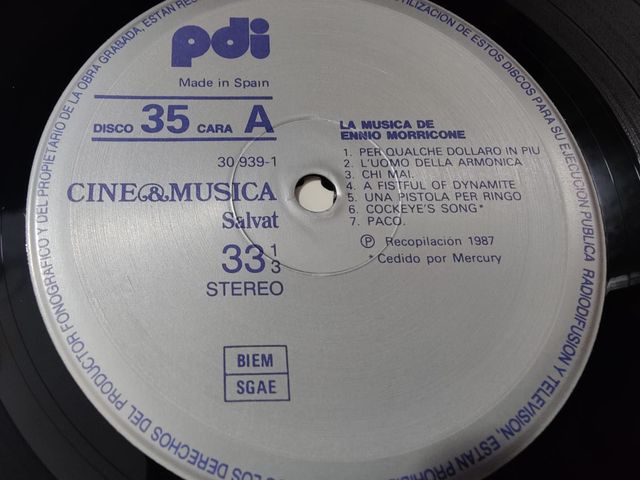 Vinilo La Música de Ennio Morricone