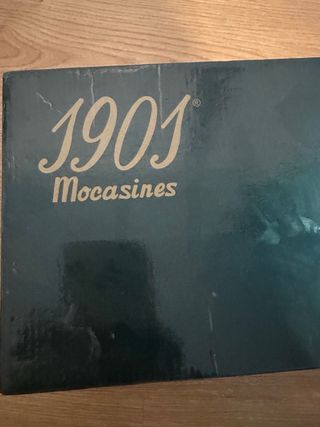 Mocasines negros 1901