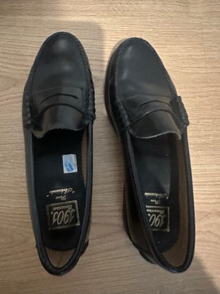 Mocasines negros 1901