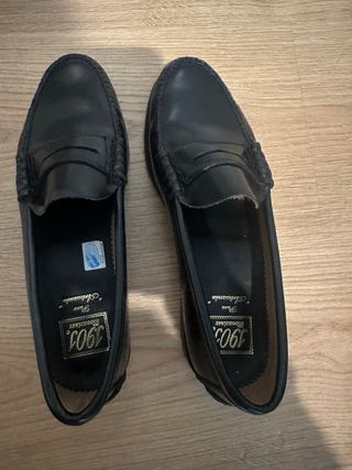 Mocasines negros 1901