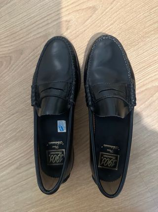 Mocasines negros 1901