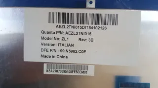 Tastiera Acer ZL1 AEZL2TNI015 Italiana