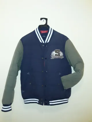 Chaqueta Sport & Studio azul y verde Talla L