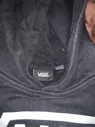 Sudadera Vans Talla XS Negra