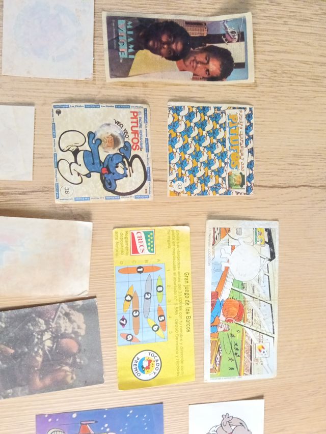 Cromos Phoskitos, Crecs, Nestlé, Cropan, antiguos