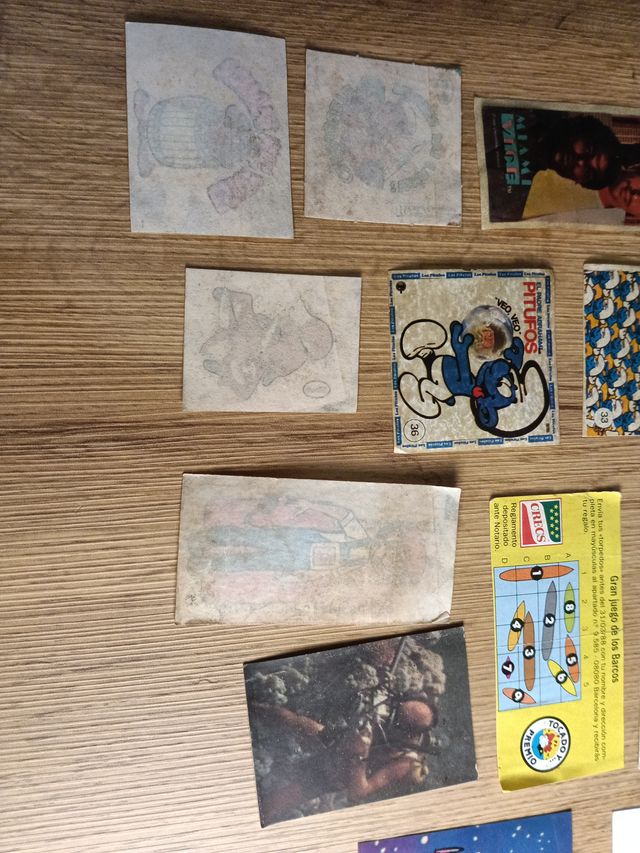 Cromos Phoskitos, Crecs, Nestlé, Cropan, antiguos