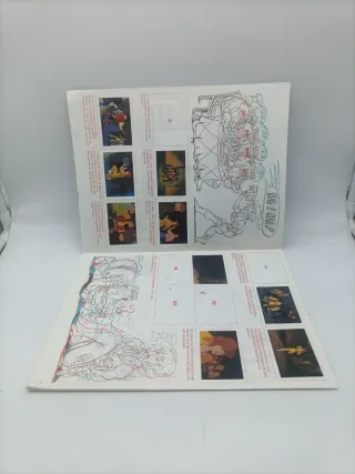 RARO ÁLBUM CROMOS 3D TORTUGAS NINJA