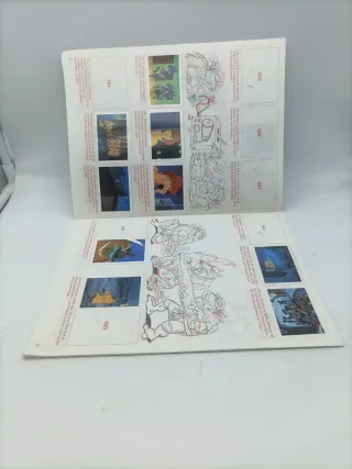 RARO ÁLBUM CROMOS 3D TORTUGAS NINJA