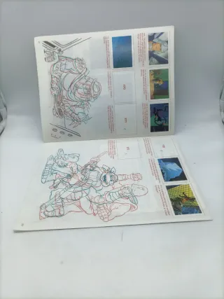 RARO ÁLBUM CROMOS 3D TORTUGAS NINJA