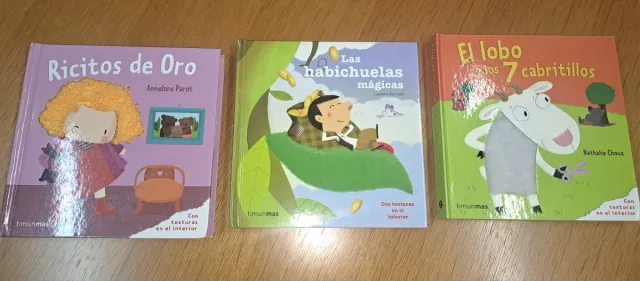 Pack tres libros infantiles