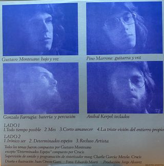 LP Crucis Crucis Argentina Raro Prog Reissue