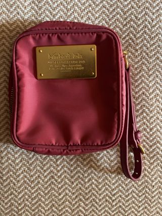 Bolso de mano Bimba y Lola  Fucsia y Dorado