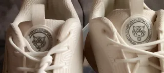 Plain Sport Sneakers Uomo Beige/Bianco