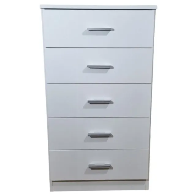 Sinfonier blanco 5 cajones