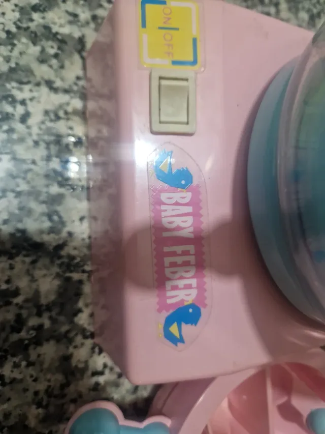 Muñeco Baby Feber Antiguo y Accesorios