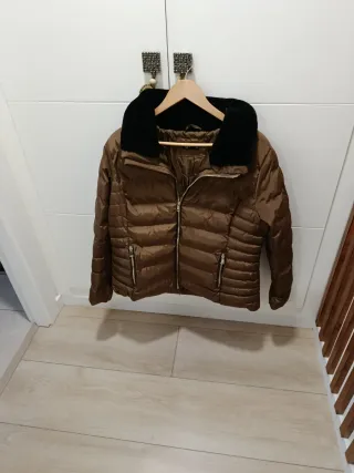 Chaqueton mujer marrón