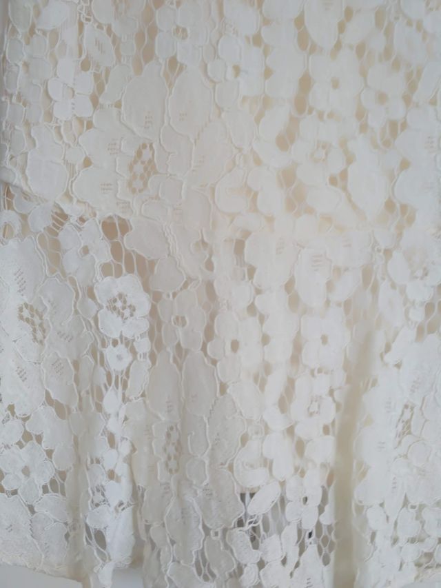 Top con brocado de la marca Yera Talla S