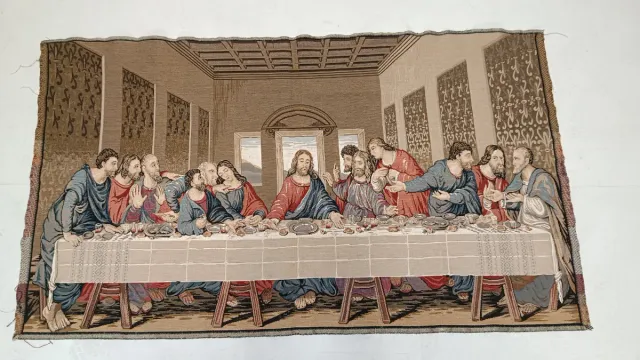 Tapiz La Última Cena de tela