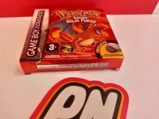 Pokémon Rojo Fuego GBA Edición Española
