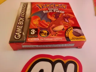 Pokémon Rojo Fuego GBA Edición Española